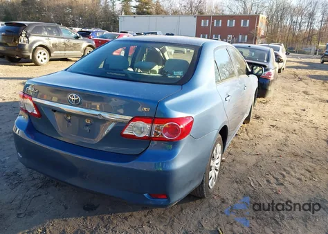 2013 Toyota Corolla Le z USA, uszkodzony, nr VIN 5YFBU4EE2DP202049